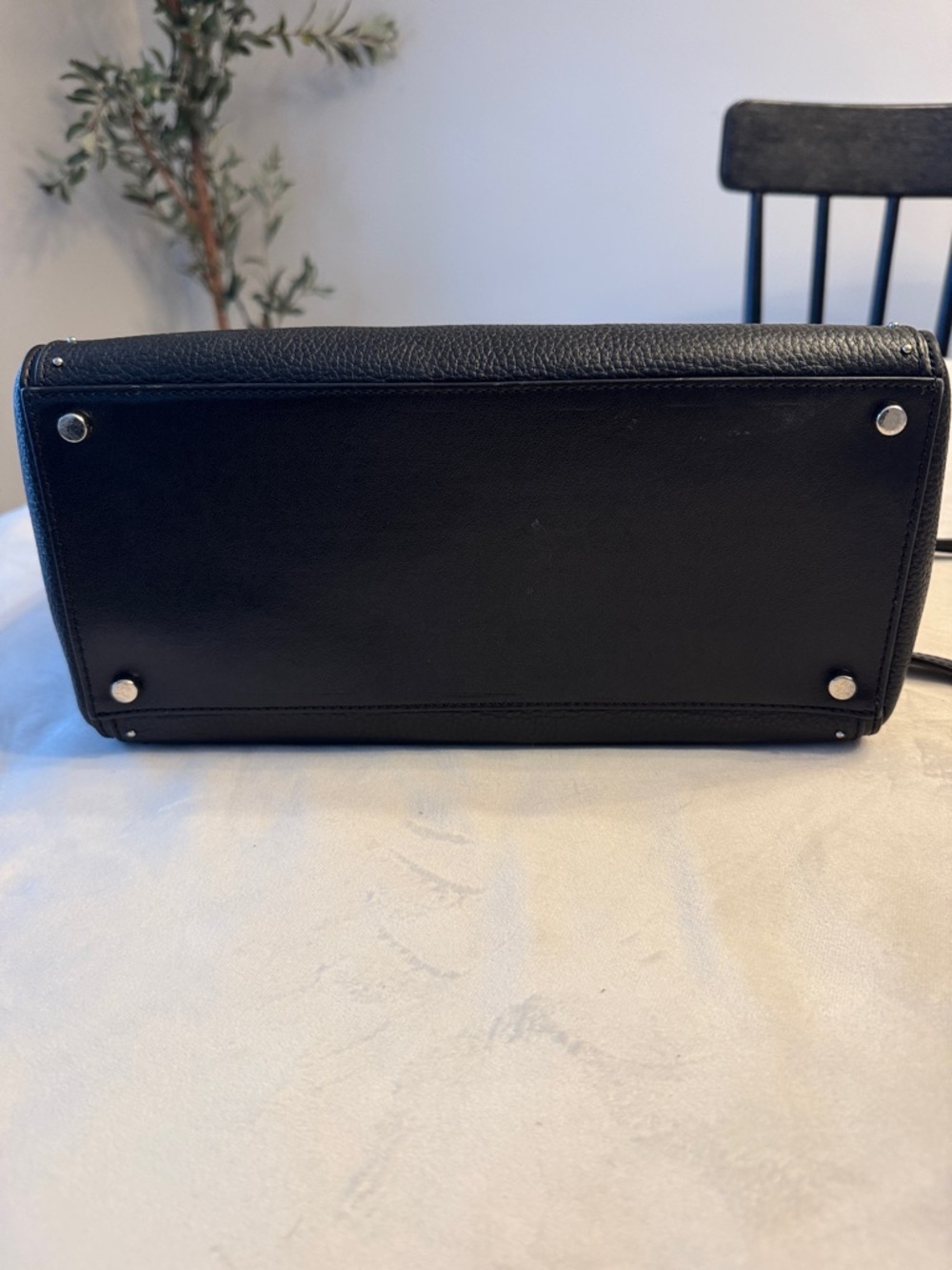 EUC! Kate Spade West Street Abby Black Pebbled Leather Multi-Way Bag - Picture 6 of 11